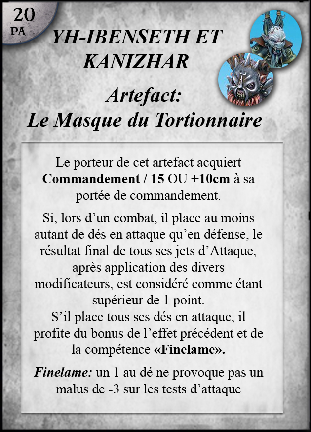 Masque du Tortionnaire